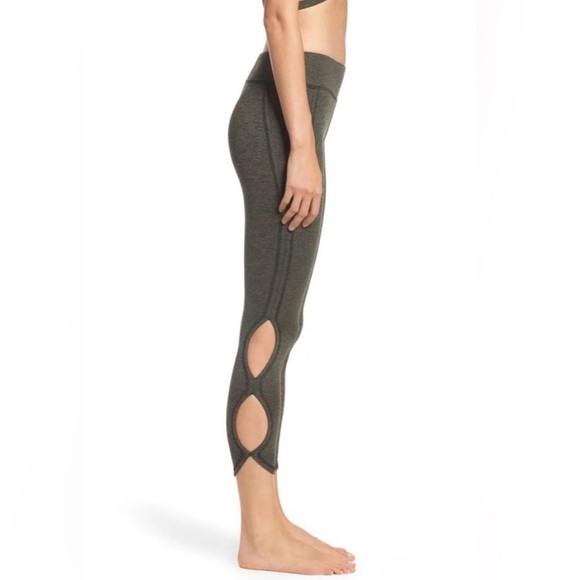 Free People Movement Infinity Cut Out Leggings Green - Picture 2 of 9
